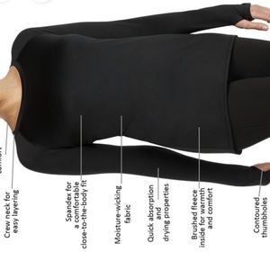 Climate Right long sleeve crew shirt